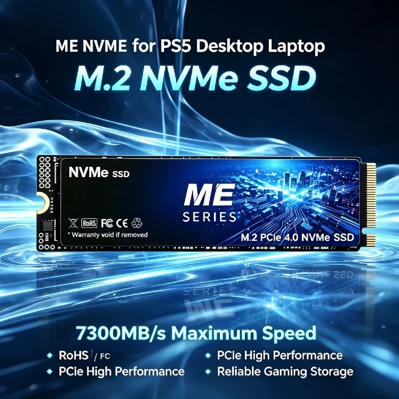 M.2 Nvme 4Tb Pcie 4.0 Ssd - Original New NVMe SSD ME SERIES