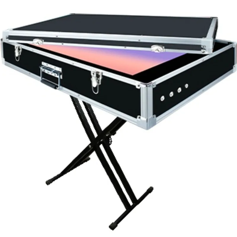 

Sand painting table adult sand painting box, performing colored sand puzzle making gift DIY