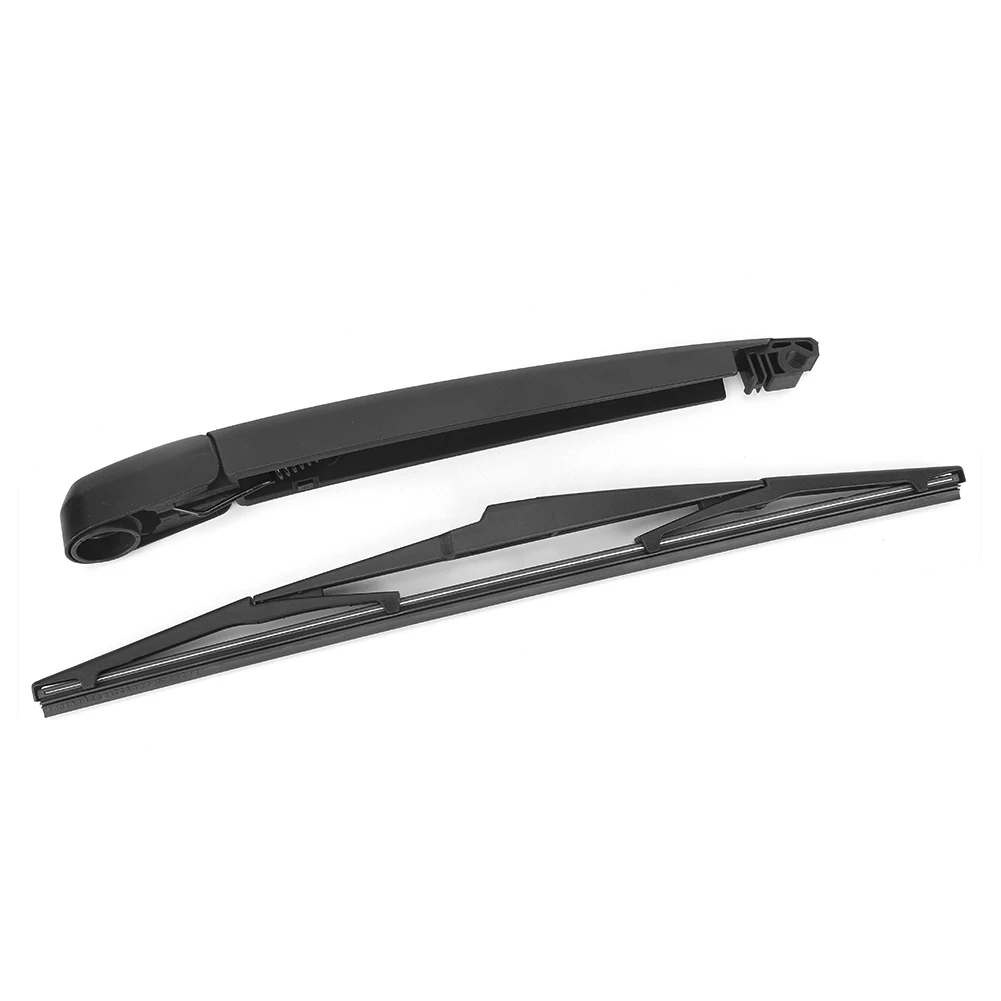 Car Accessory Car Rear Wiper Car Windscreen Rear Wiper Arm with Blade Set Replacement Black Fit for   Rear Wiper Arm