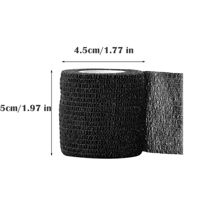 6/12/24pcs Self-Adhering Bandage Fixing Bandage Animal Bandage Hand Tearing Waterproof Elastic Bandage for Pets 5 cm X 4.5 M