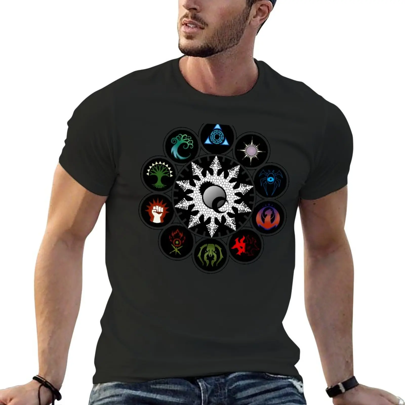 Tablet of the Guilds T-Shirt oversizeds graphic tee shirt plus sizes designer shirts mens cotton t shirts