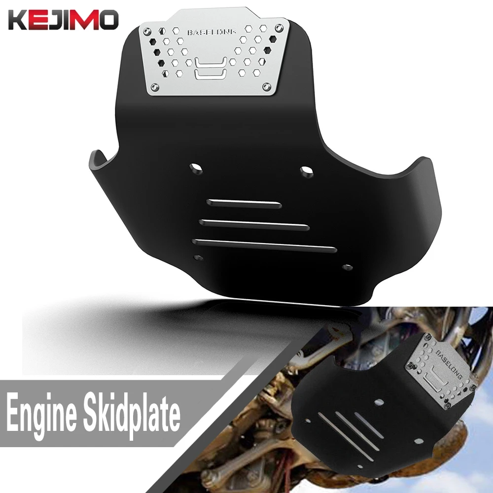 

Motorbike For Moto Guzzi V7 850 Stone V7 850 Special Custom V9 Bobber 2020-2025 2026 Engine Bottom Cover Bumper Guard Skid Plate