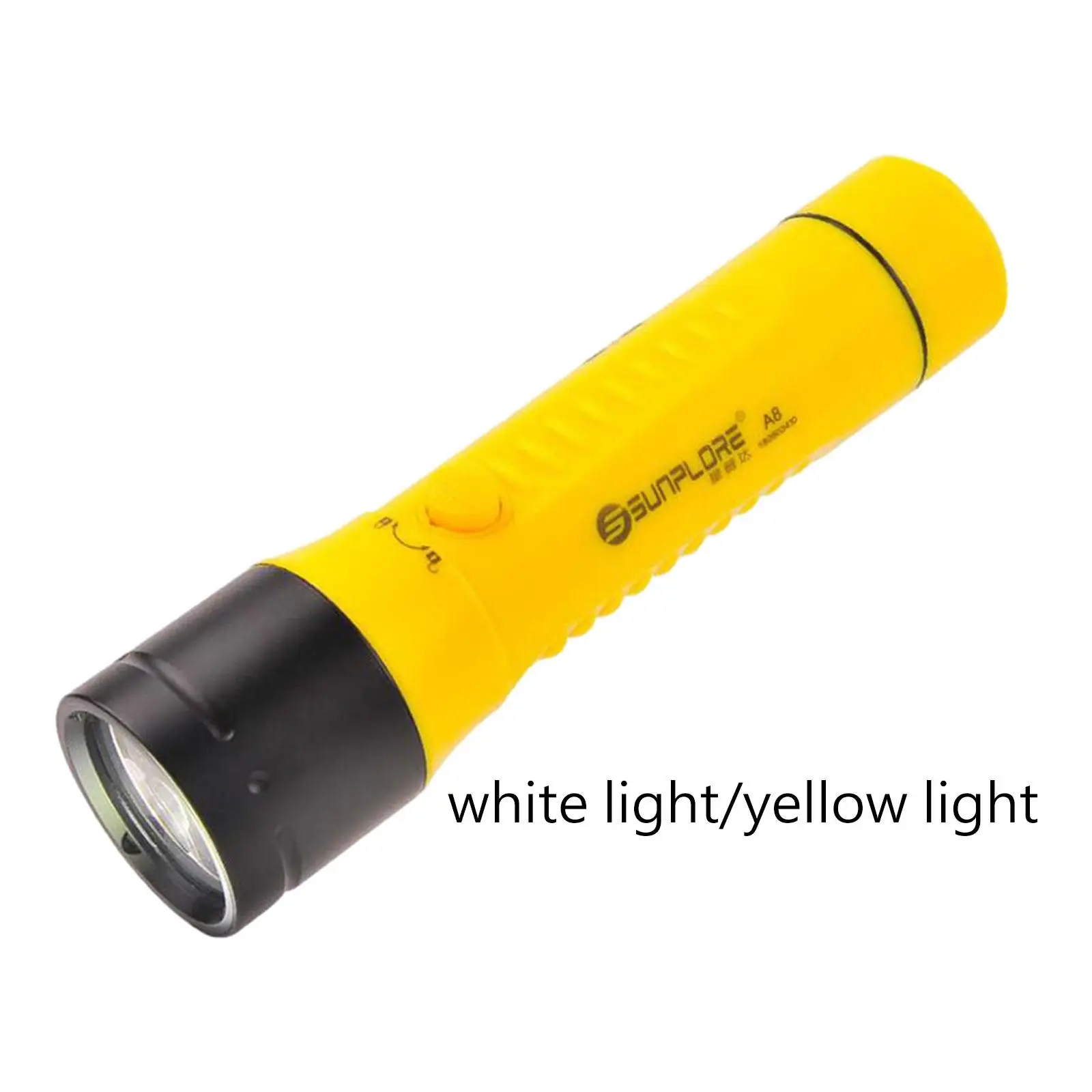 Scuba Diving Flashlight Underwater Light Waterproof Submarine Light Men Dive