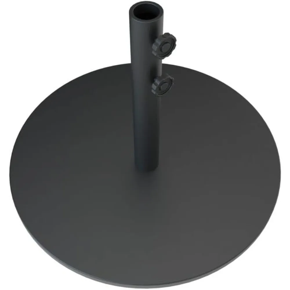 

"Heavy Duty 55-Pound Round Base for Outdoor Market and Tilt Patio Umbrellas"