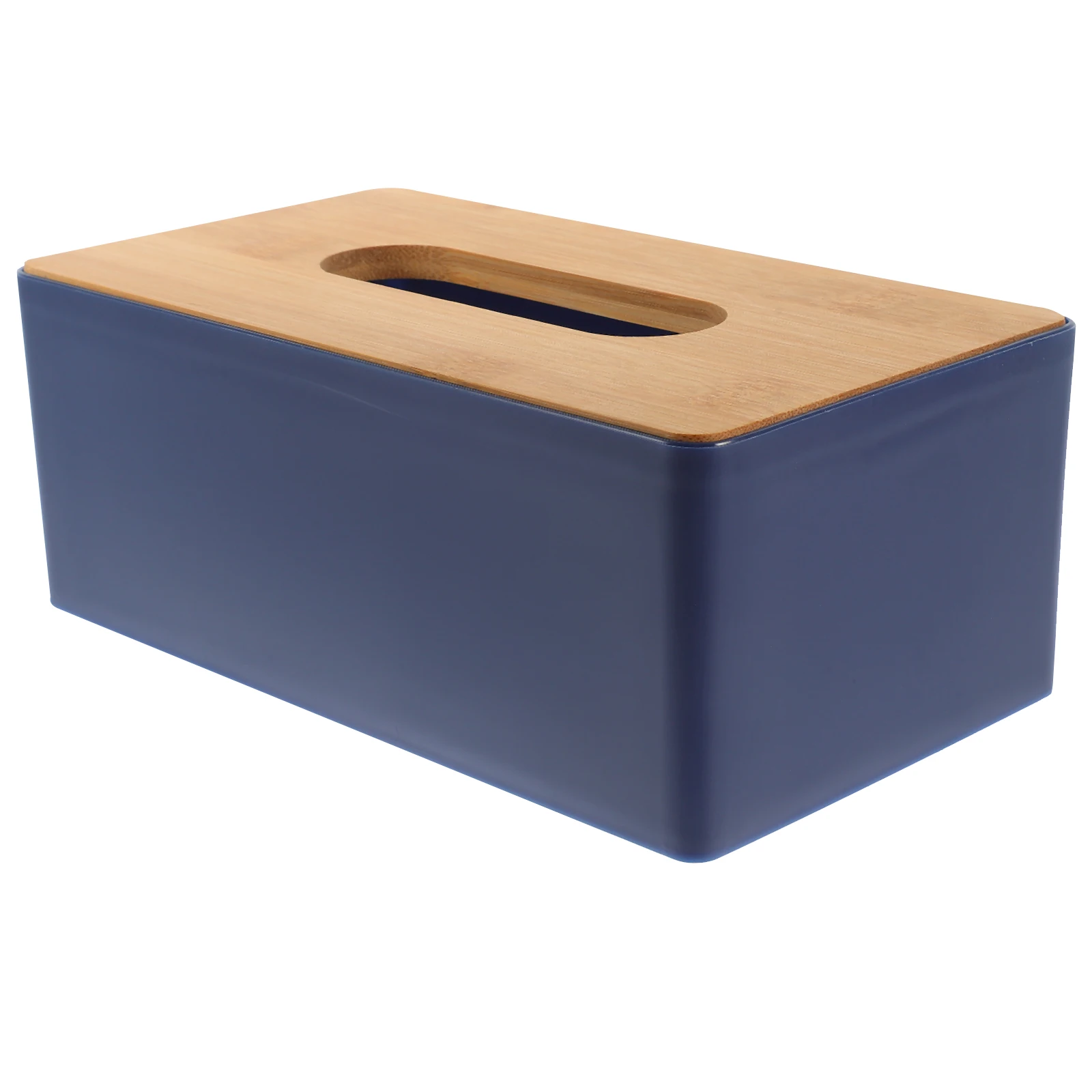

Wooden Tissue Box Cover Square Paper Towel Holder Decorative Napkin ganizer Home Office Bedroom Living Room Reusable Storage