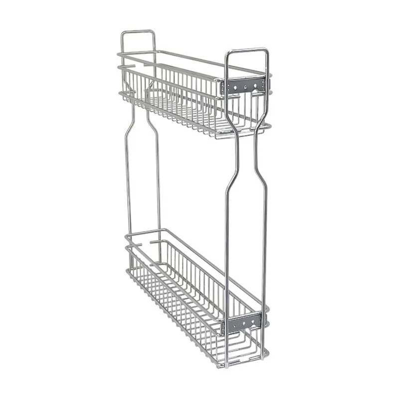 

Storage side pull basket without slide rail, large discount in stock