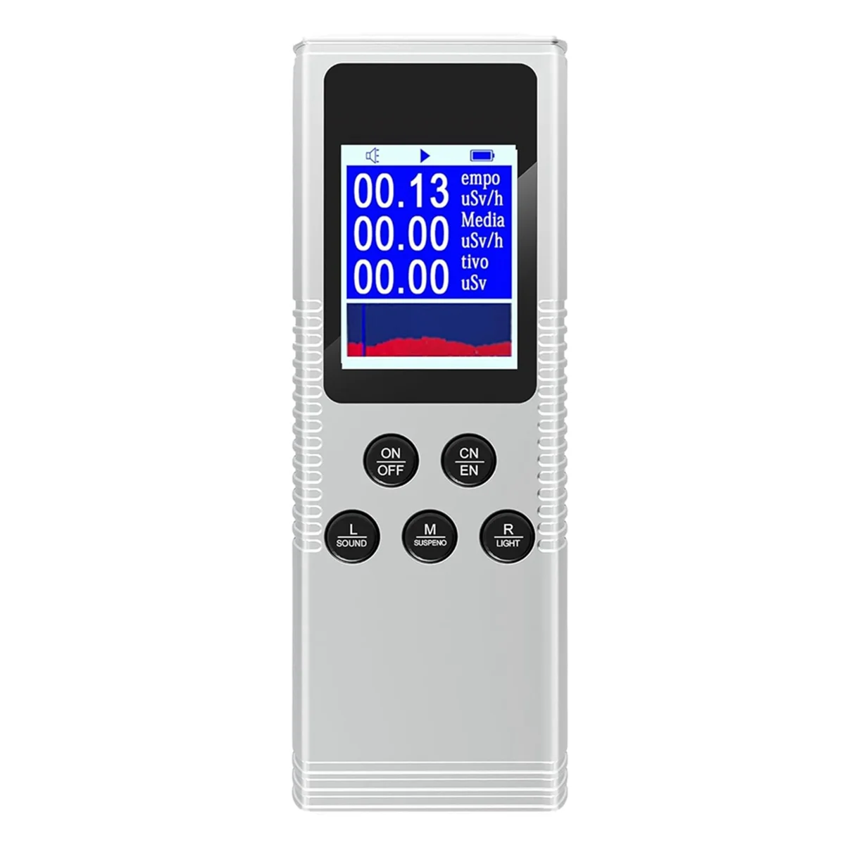 

Geiger Counter Dosimeter for Nuclear Radiation, Portable Radiation Detector Radioactivity Radiation Detection Device