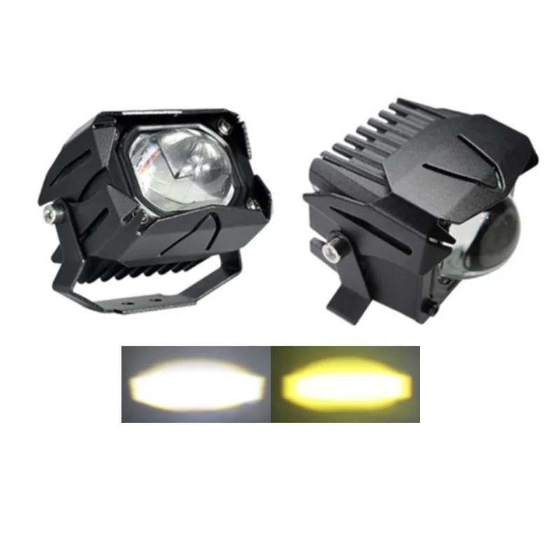 For Motorcycle Far Near Integrated Cross-Border Amazon eBay Hot Sale Mini Spotlight Lens Modified Car Headlight