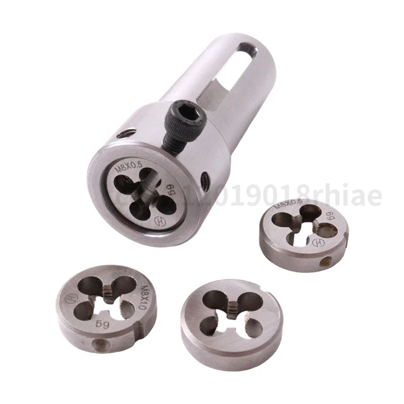 Multifunctional Telescopic Die Clamp MT2 MT3 MT4, Threading Machine Clamp M3-M22, for Lathe, Workpiece Outer Diameter 20-45mm