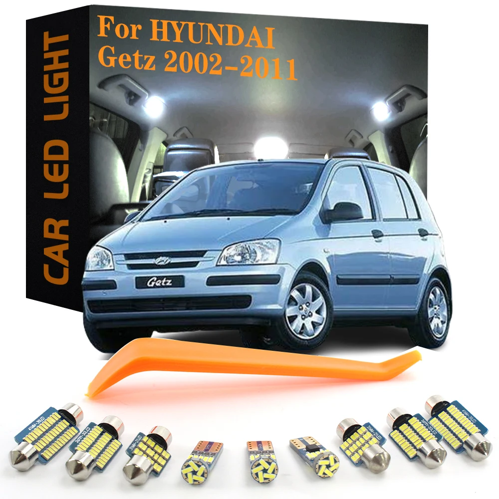 

6 шт., автомобильные аксессуары для Hyundai Getz 2002 2003 2004 2005 2006 2007 2008 2009 2010 2011