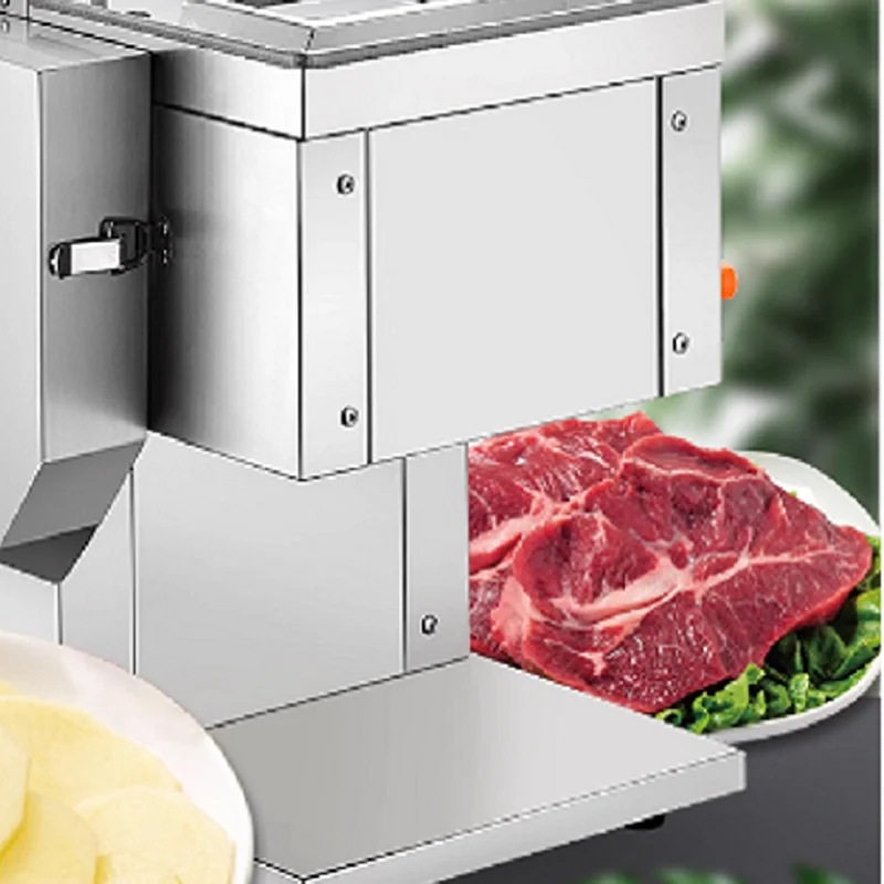 

Fresh Meat Cube Cutting Machine Electric Fresh Meat Slicing Cutting Machine Meat Slicer