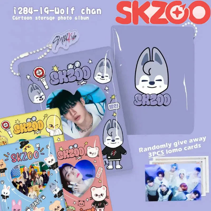 

SKZOO K-pop 2026 Album Korean Edition Small Card Storage High Beauty Star Chaser Surrounding 3-inch Card Album Iconic souvenirs