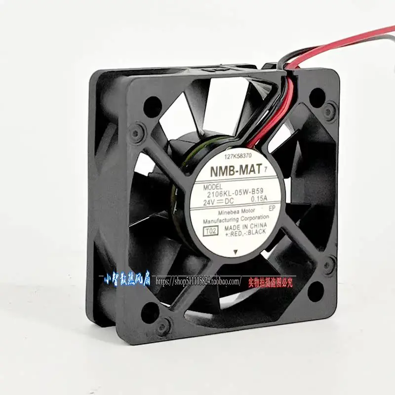 ORIGINAL 2106KL-05W-B59 24V 0.15A 5015 50*50*15mm KIPAS PENDINGIN RADIATOR BARU