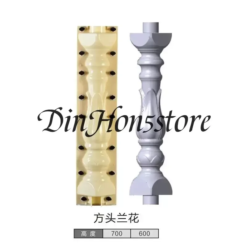 Vase column Balcony railing mold Roman column mold Cement guardrail construction