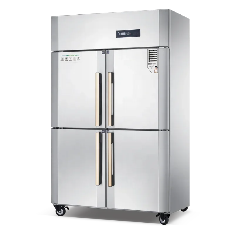 

commercial supermarket cold refrigerators top-freezer hotel upright refrigerators Kitchen Freezer refrigeration equipment