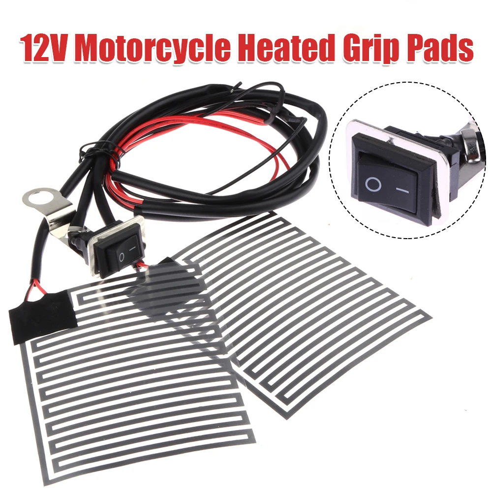 

Накладки на руль с подогревом для мотоциклов, электрические грелки для рук, универсальные аксессуары для мотоциклов