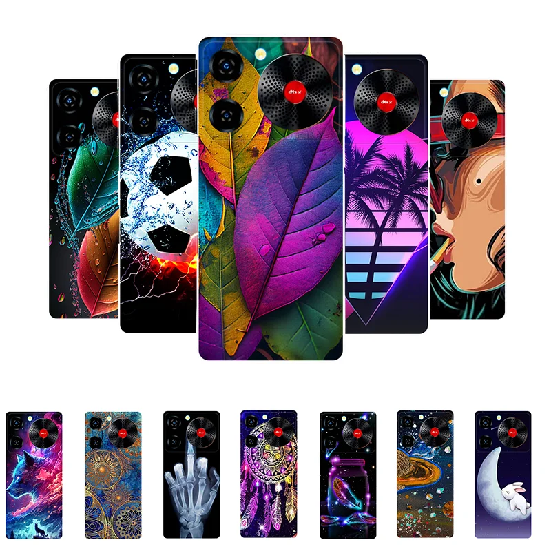Для Nubia Music чехла Мягкая силиконовая задняя крышка для чехла ZTE Nubia Music Z2353 Anti-Drop Coque Music2 Модный милый