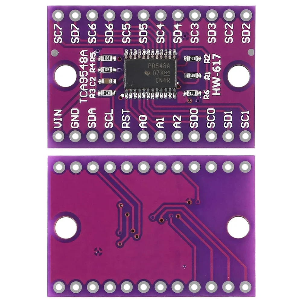 10Pcs TCA9548A I2C IIC Multiplexer Breakout Board Module 8 Channel Expansion Development Board for Ardu Ino