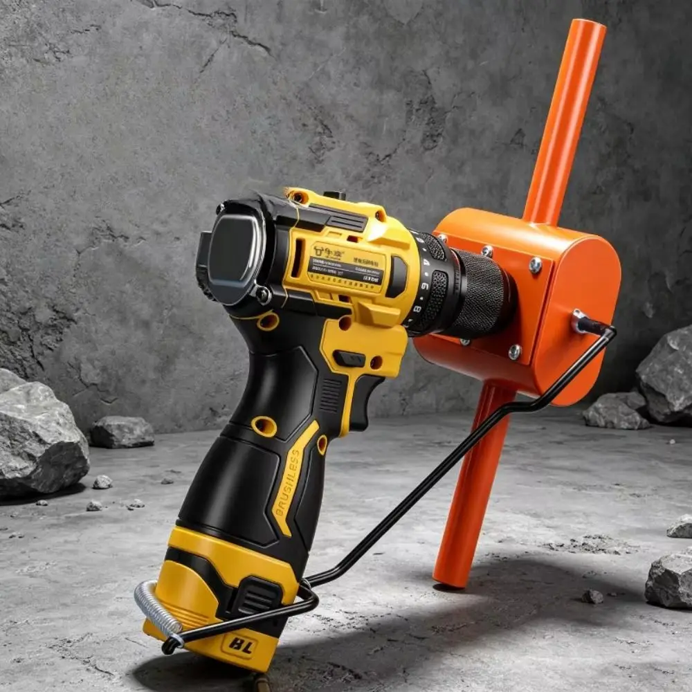 Metal Wall Wiring Machine 10mm Adapter Compact Cable Pulling Machine Pre Embedding Automatic Automatic Stringing Wire Puller