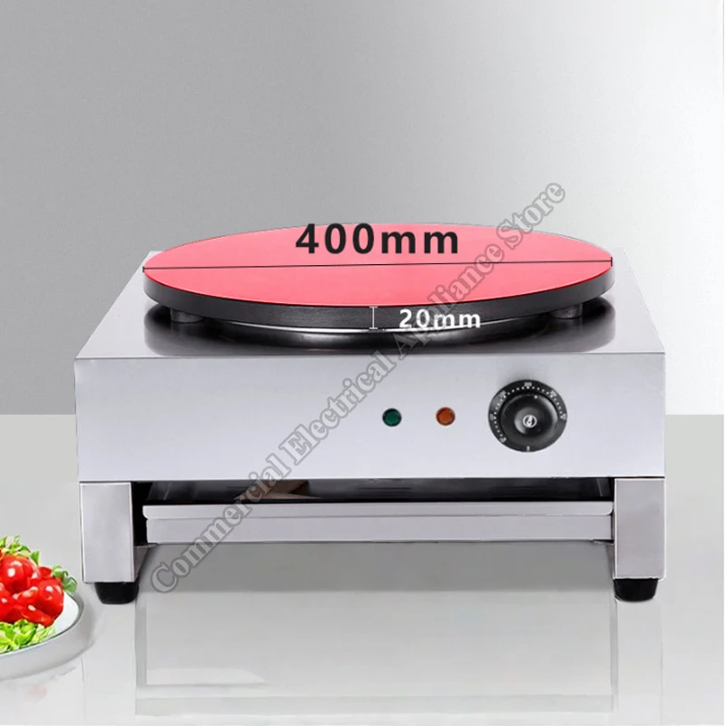 Non-stick Pancake Machine Crepes Maker Commercial Pan Pake Stove 3000W Kitchen Cooking Tools Gas Electric Crepe Maker Machine