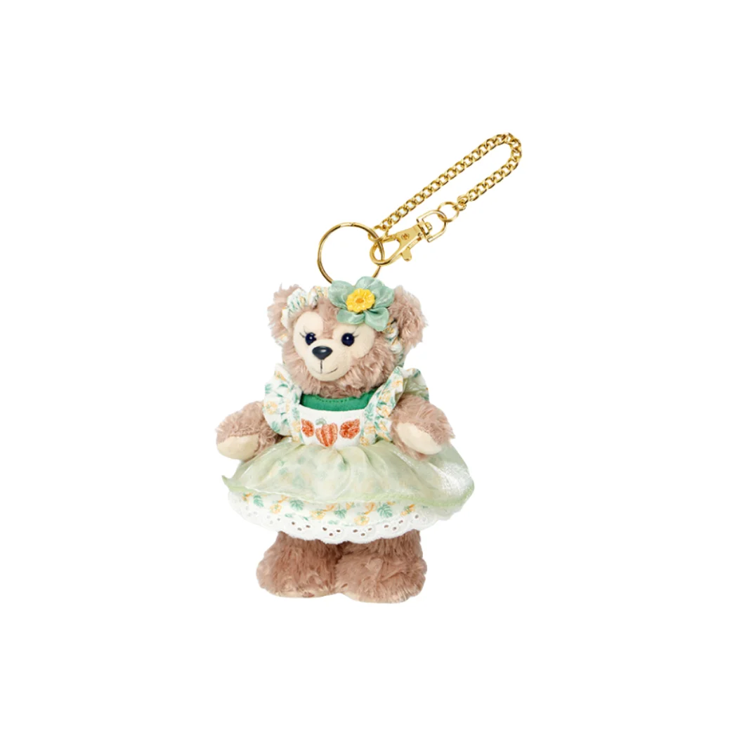 Disney Shanghai Disney 2024 Summer Duffy ShellieMay Key Ring Dolls Plush Charm 14cm Height 400060392679