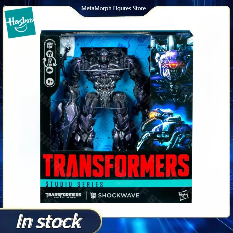 Origineel Hasbro Transformation Toy SS86 Studio Series Paramount Movie Shockwave DOTM L-Class Action Toys Anime Figuur