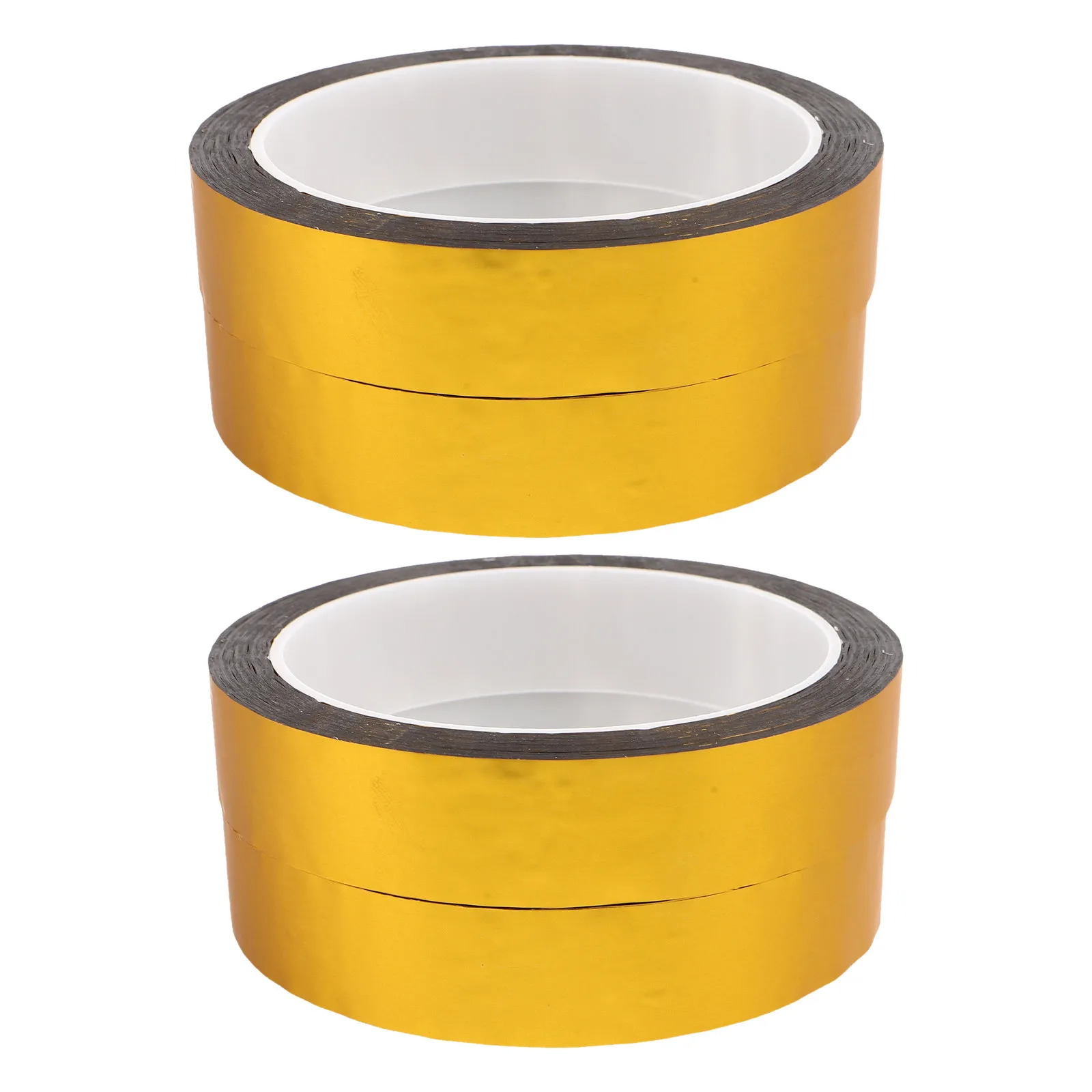 4Pcs Gold Mirror Tape Border Matte Self Adhesive Peel Stick Trim Decorative for Wall Door Frame Furniture Crafts DIY Makeover