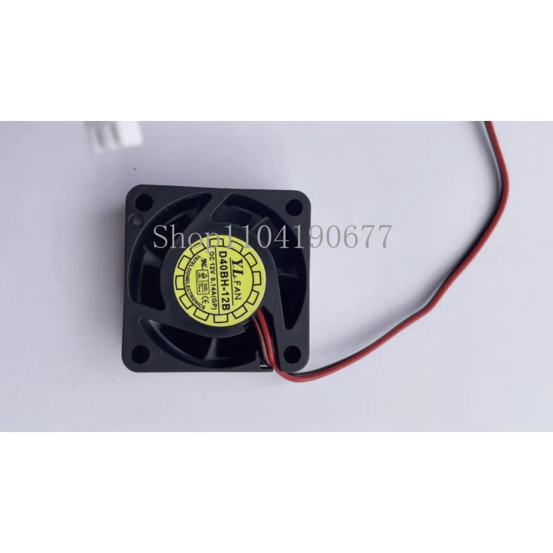 New For Y.L.FAN D40BH-12B DC 12V 0.14A 40x40x15mm Two Lines Cooling Fan