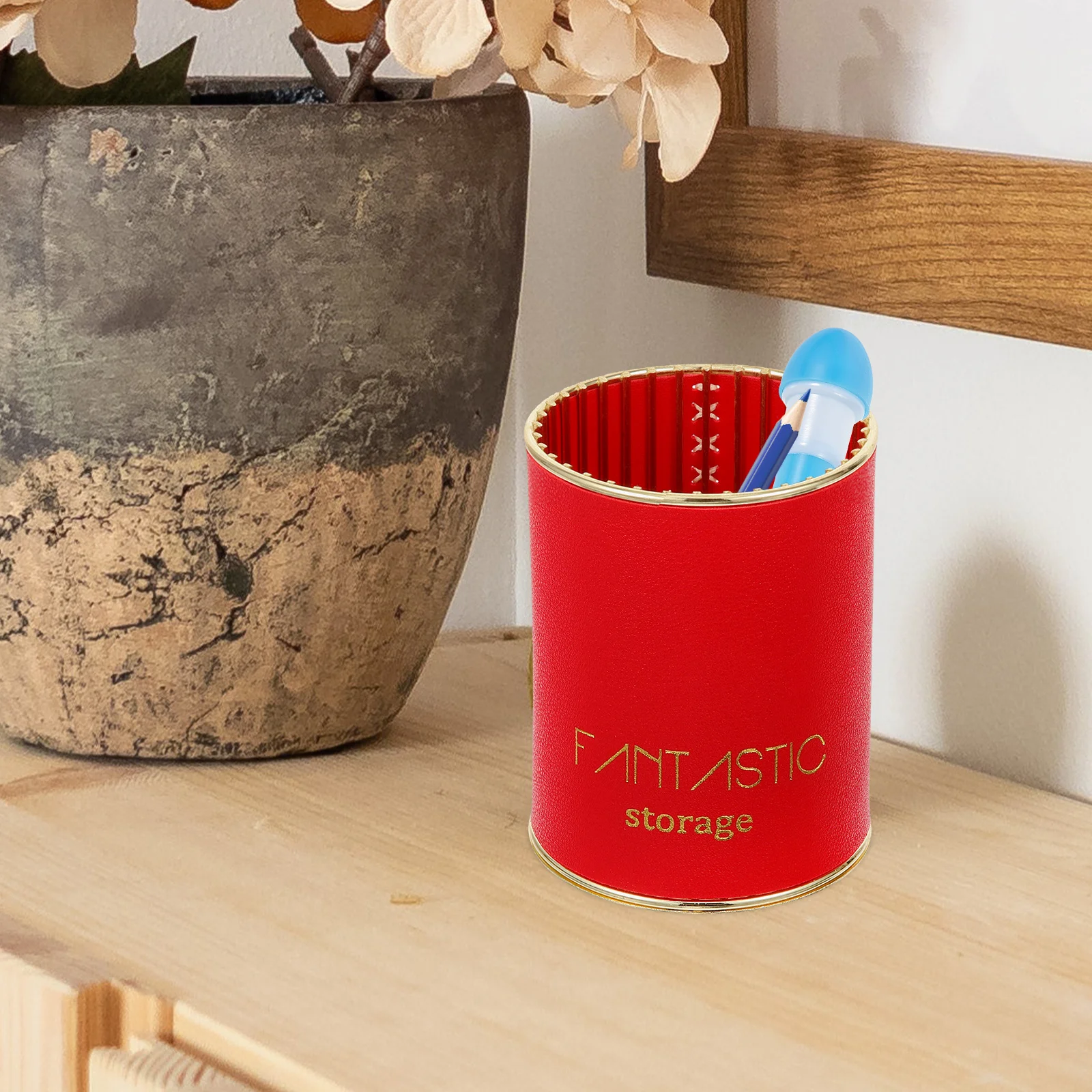 

Pen Desk Pen Pencil ganizer ganizer Storage Bucket Stationery Brush Holder Pencil Container
