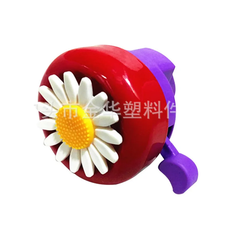 1pc Universal Bicycle Bell Accessories Chrysanthemum Shape Bike Horn Bike Bells Cartoon Loudly Bell for Children Bike