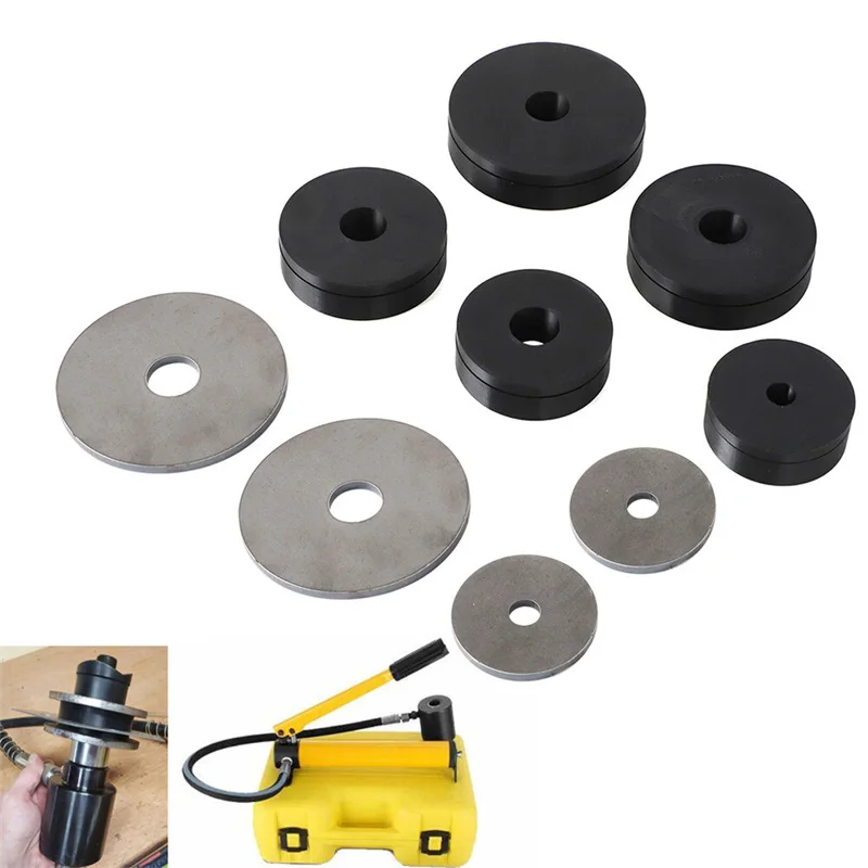 

Sheet Metal Dimple Die Set For Harbor Hydraulic Knockout Hole Punch Driver Kit