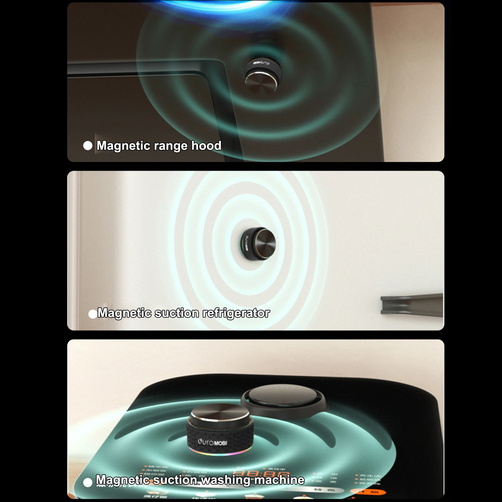 duraMOBI Bone Conduction Speaker Mini Wireless BT 5.0 Speaker True Wireless Speakers EQ Mode Adjustable Colorful Ambient Light