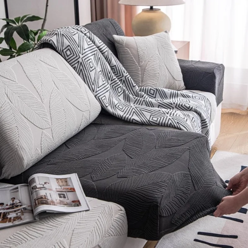 مقاومة للماء العالمي مقعد أريكة يغطي شاملة عدم الانزلاق الأريكة Silpcover الجاكار الصوف L-شكل كرسي صالة غطاء