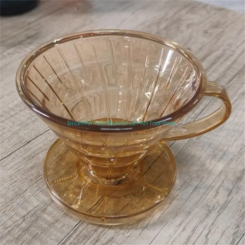 

E1PB Practical Coffee Dripper Cup Dishwasher Safe Coffee Maker Practical Coffee Accessories for Enthusiasts and Professionals