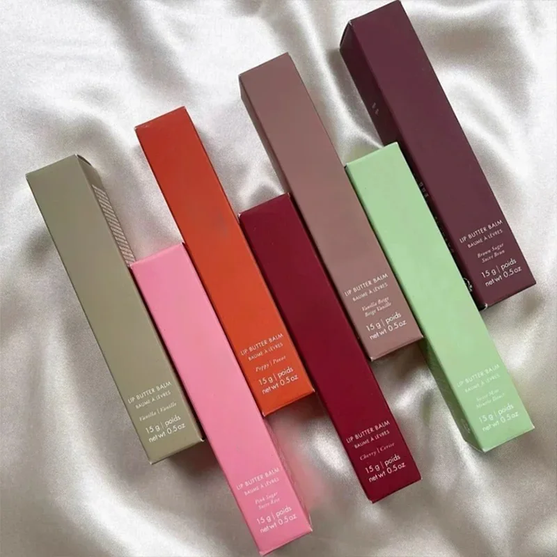 Vanille Beige Lippenbalsem Lippenstift Hydraterende Glanzende Gladde Zachte Lippen Cosmetica Suiker Zoete Munt Make-Up Lipverzorging Lip