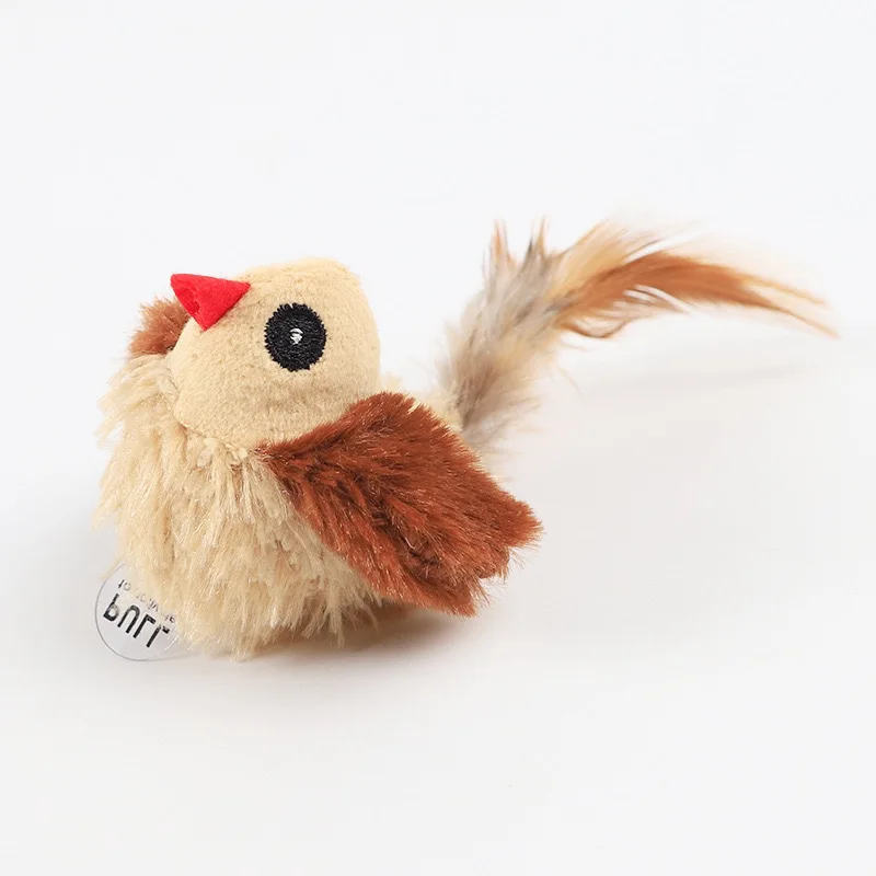 Cat Toy Hiking and Speaking, Simulating Feather, Bird Fluffy, Calling Little Mouse, Tipping Cat, Little Mouse, Adult Big Cat