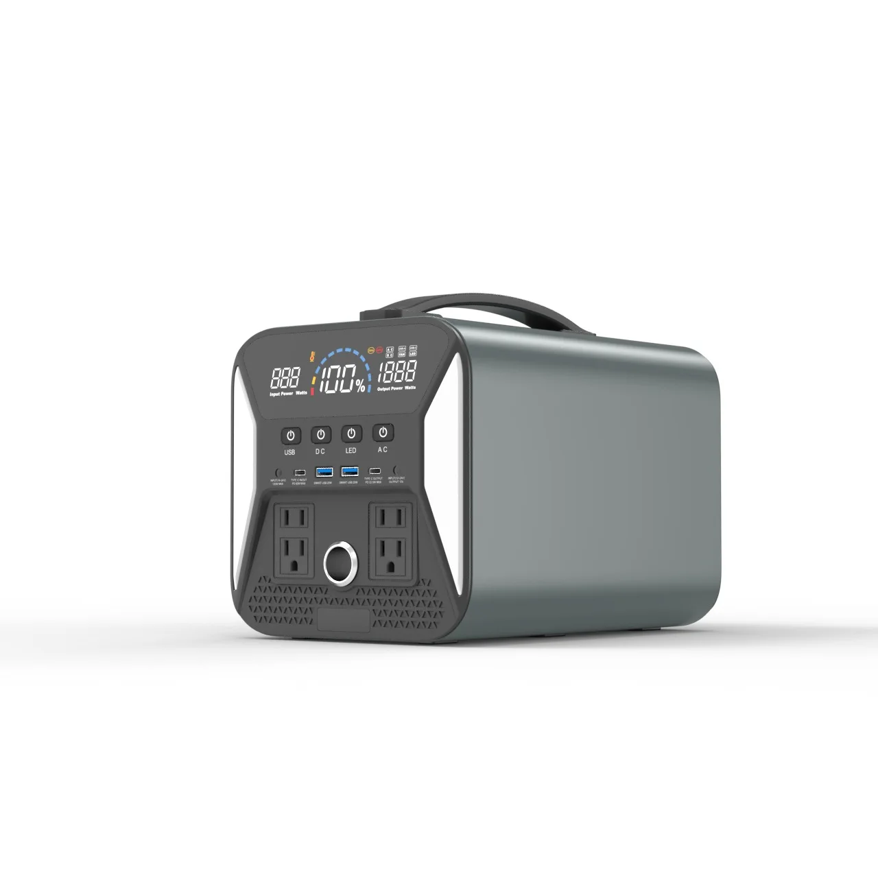 

Outdoor mobile portable energy storage power supply Home camping emergency power supply Solar power supply system