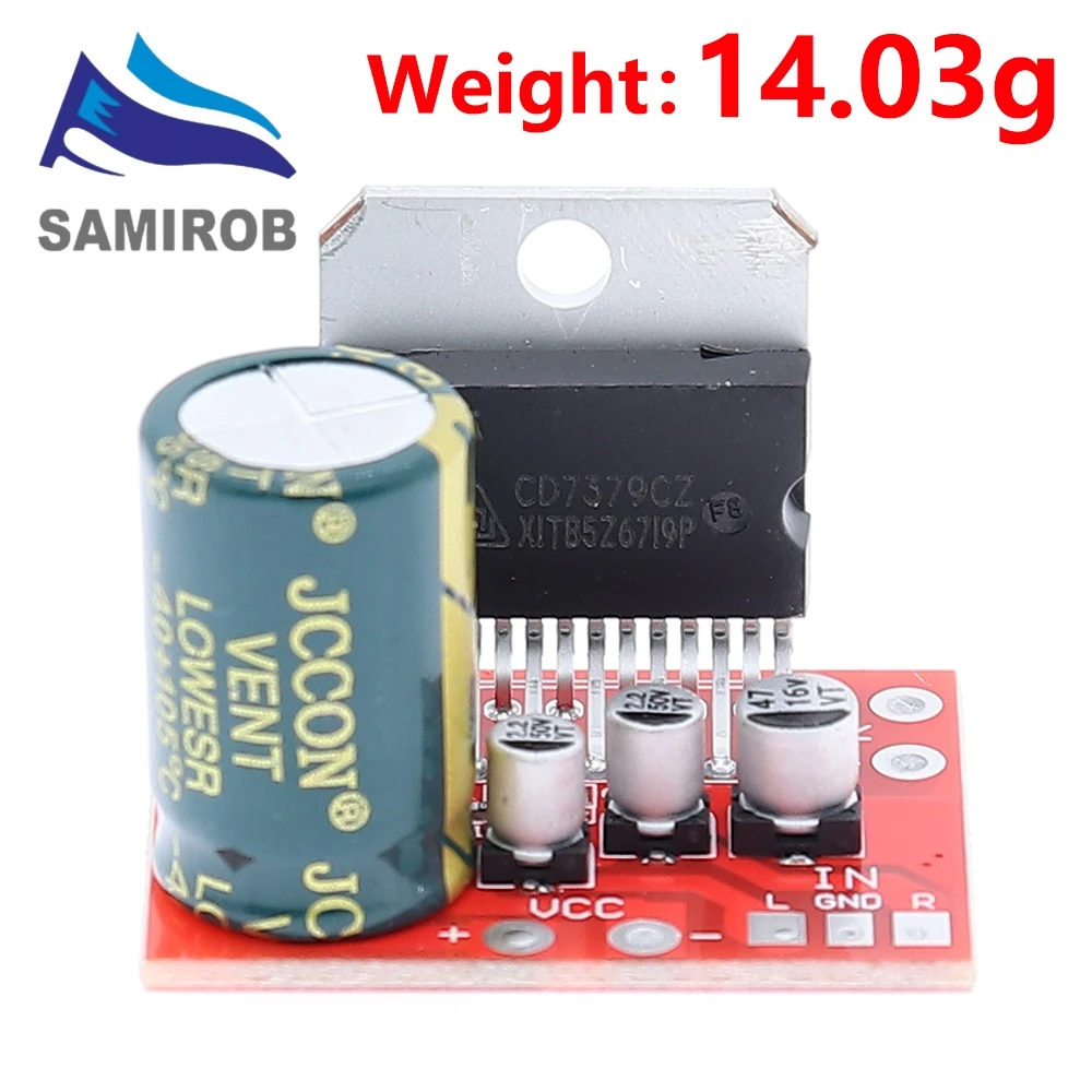 3PCS เครื่องขยายเสียง Amplificador CD7379 TDA7379 เครื่องขยายเสียง 38W X 2 DC สเตอริโอ Amp Dual channel high power สเตอริโอ