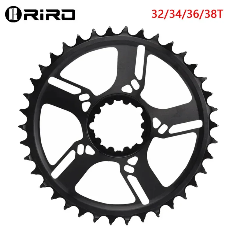 

RIRO 32/34/36/38T Teeth Chainwheel Crankset Bicycle Ultralight Hollow Wide Narrow for 9/10/11/12S NX XX Single Disc