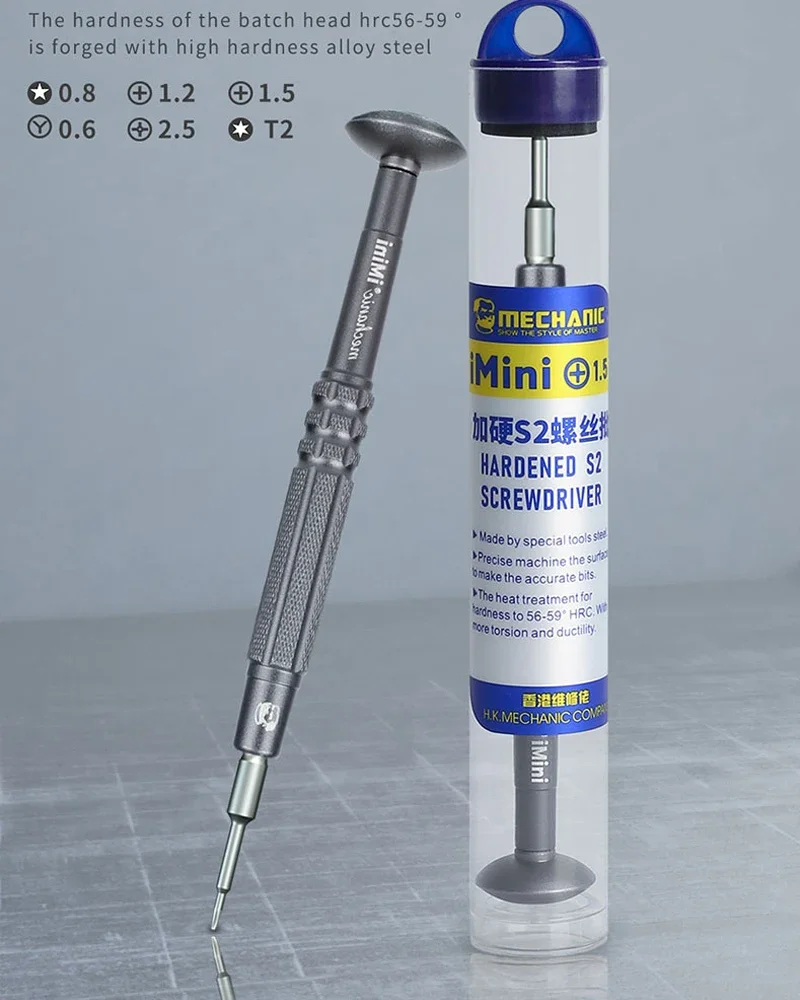 100% Original Mechanic IMini Schraubendreher Superhart für Mobiltelefone, Uhren, Demontage, Öffnung und Reparatur – Detail 1