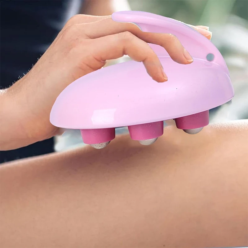 7-Bead Handheld Ball Massager Magnetic Bead Steel Ball Full Body Muscles Relax Portable Multifunctional Roller Massage Tools
