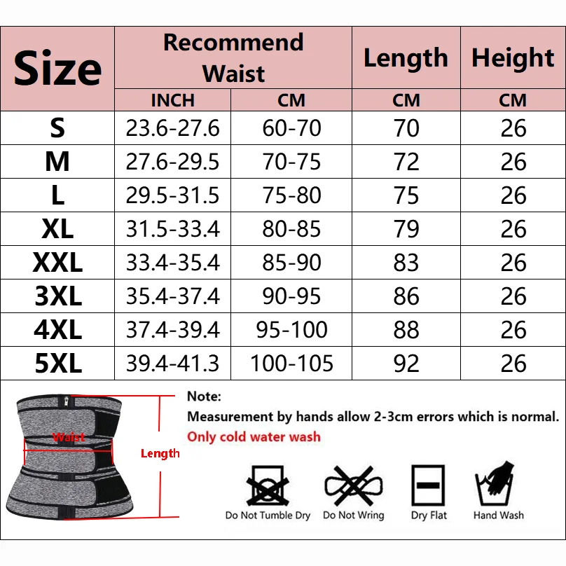 Gym Waist Trainer Slimming Sauna Suits Fitness Belt Weight Loss Fat Burning Sport Girdle Sweat Trimmer Workout Cincher Shapewear image 4