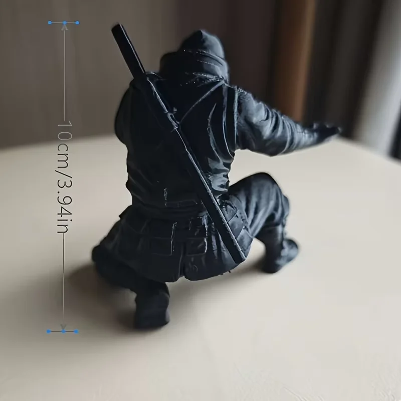 Samurai Ninja Pen Holder Desk Organizer image