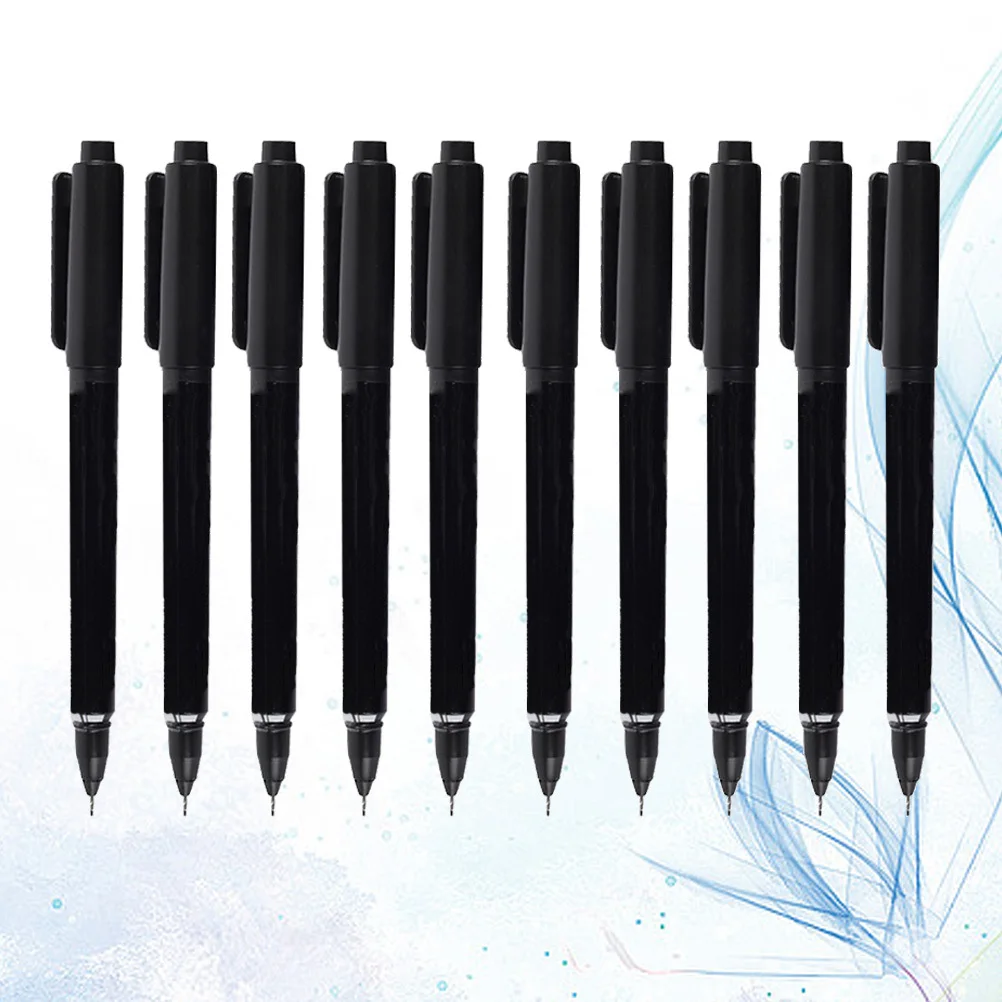 

10Pcs Fine Tip Skin Marker Pen Dual Head Design Smudge Resistant Ink for Temporary Body Art Drawing Tools
