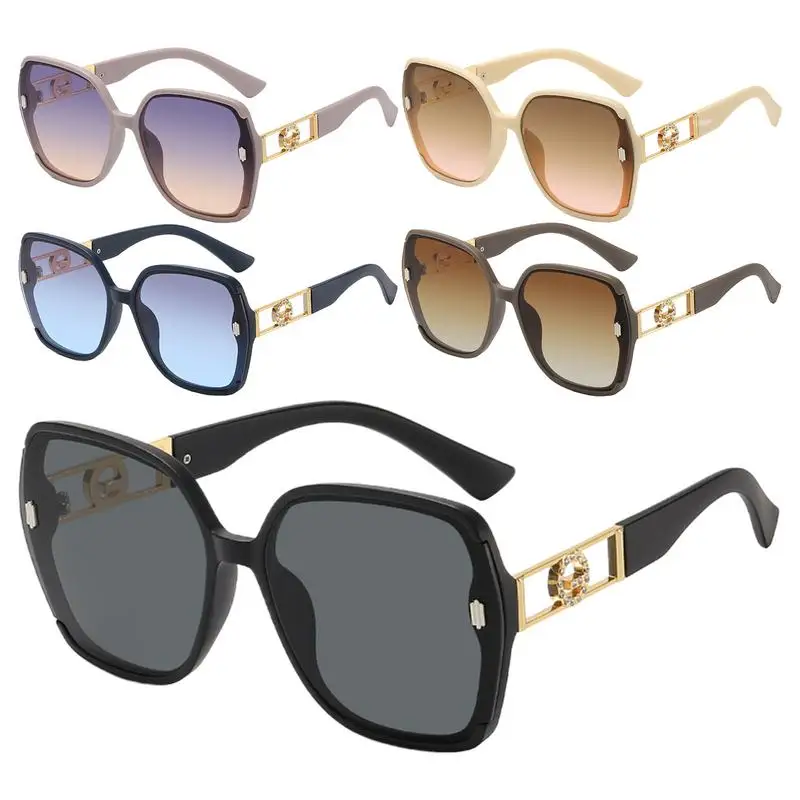 

Women's Sunglasses Retro Rectangle Sunglasses UV400 Protection Lenses Glasses Fashion Outdoor Sports Activities All-Day Comfort