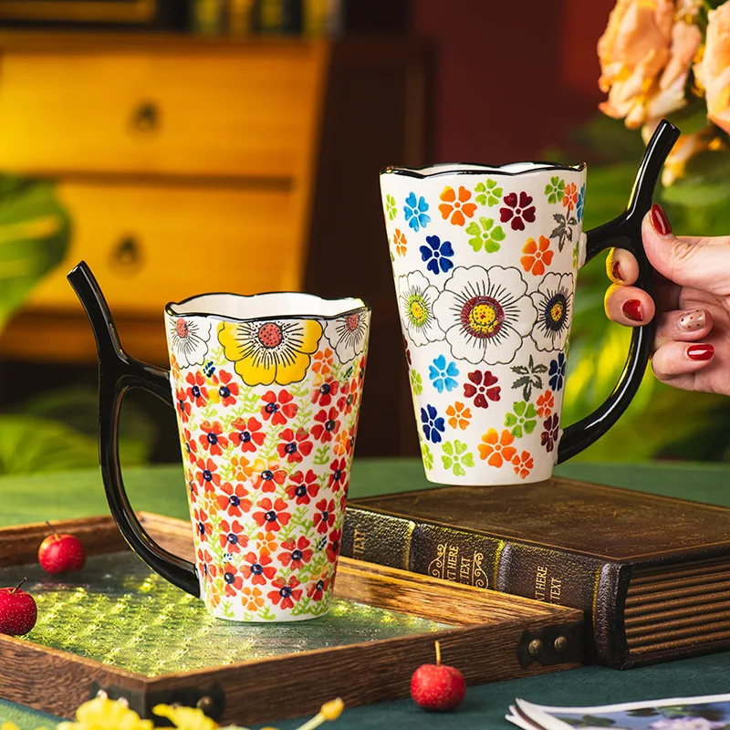 

ZML ceramic mug office water cup household high value coffee cup