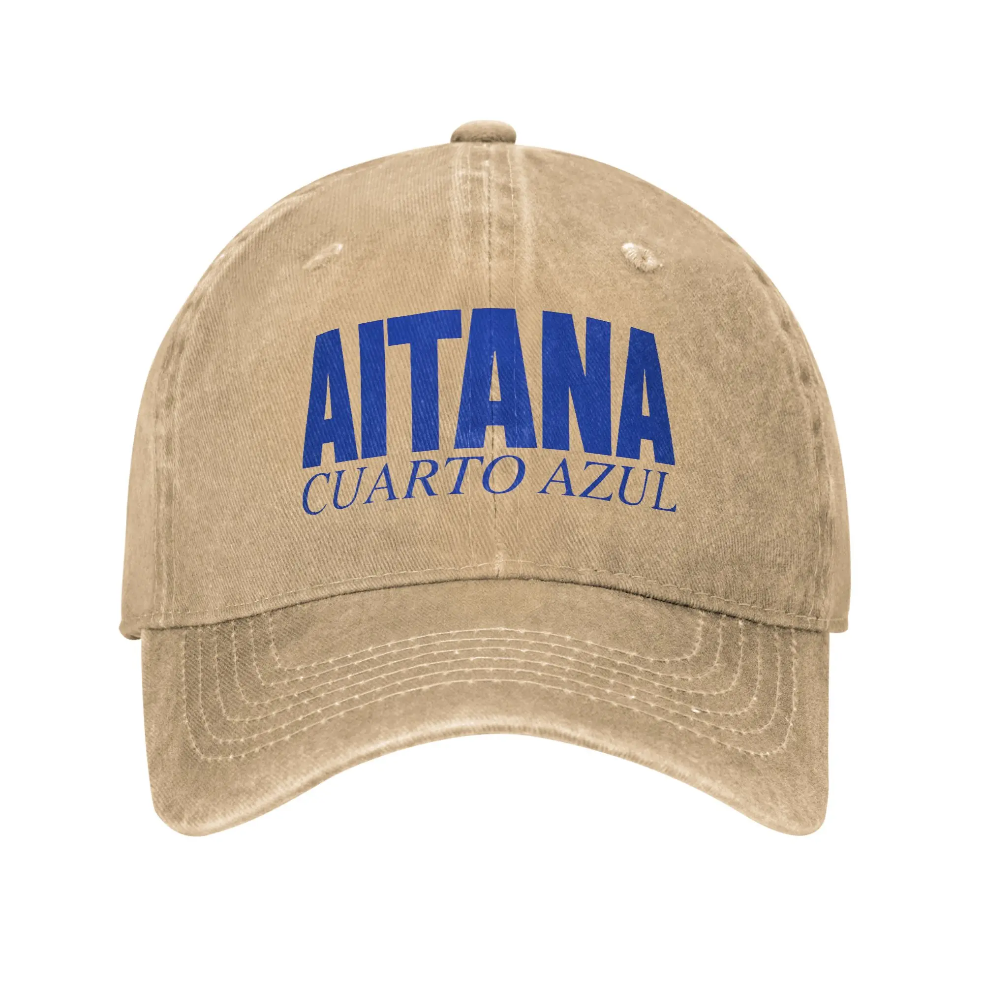

Aitana CUARTO AZUL Tour 2025 Casual Baseball Cap Outdoor Sports Trucker Hat Summer High Quality Unisex-Teens Baseball Caps