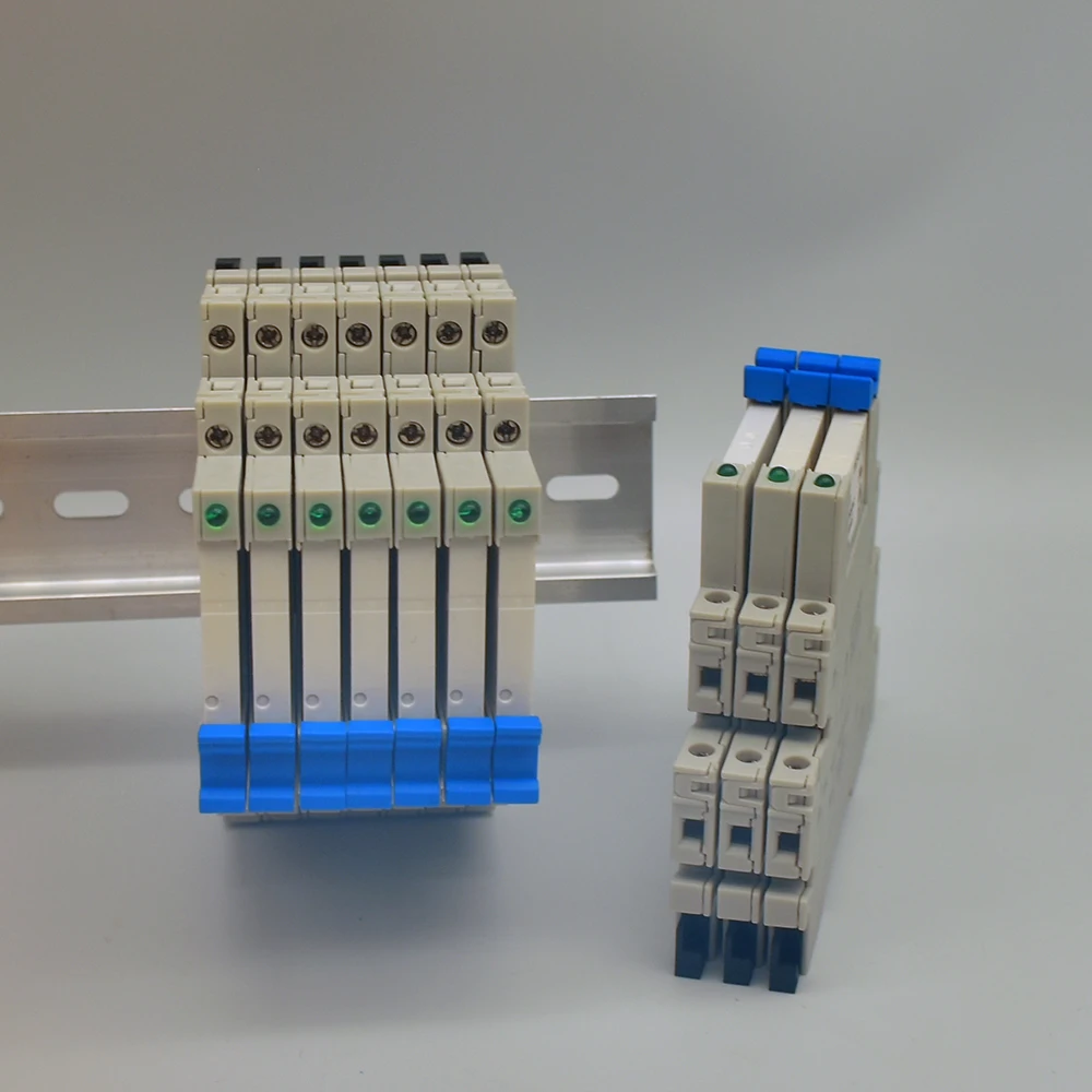 1 Uds. Relé delgado ultrafino de alta frecuencia montaje DIN con relé LED 6A 1CO 41F-1Z-C2-1 HF41-F-24-ZS 5V 12V 24V