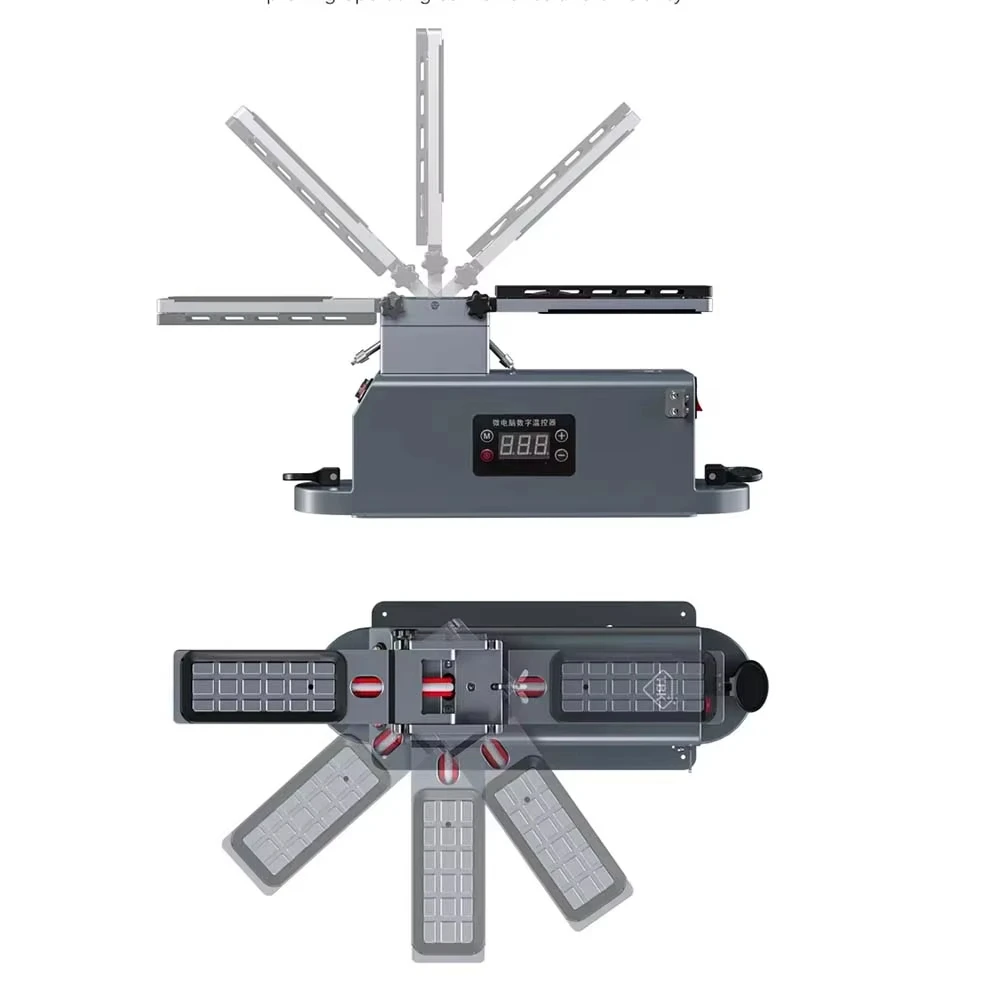 

TBK-988X Multi-Function Rotatable LCD Frame Glue Remover Separator Machine