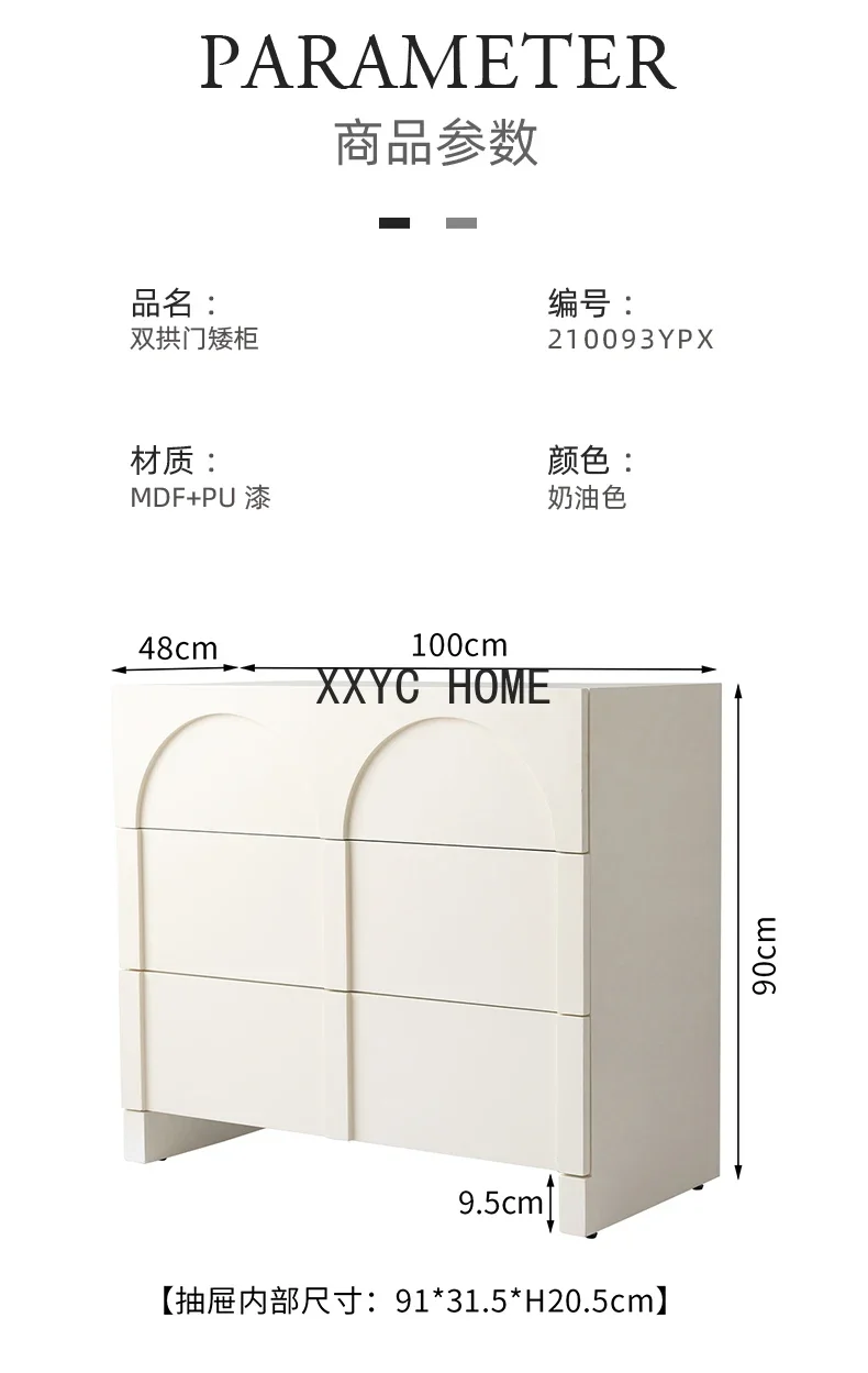 Шкаф-буфет для гостиной, современный простой и легкий роскошный домашний прикроватный столик, настенный шкаф для спальни